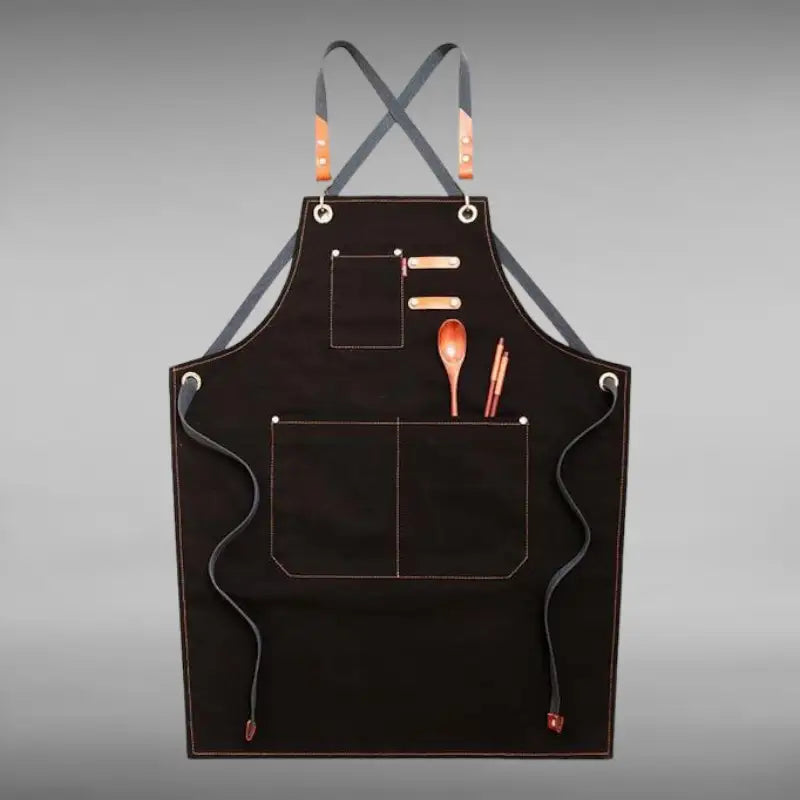 Tablier de Cuisine Croisé dans le Dos - Tablier de Cuisine Homme