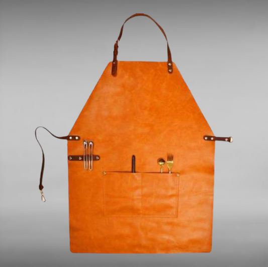 Tablier de Cuisine en Cuir