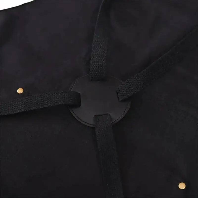 Tablier de Cuisine en toile noir