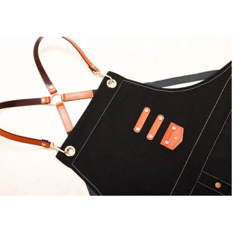 Tablier de Cuisine Noir Homme