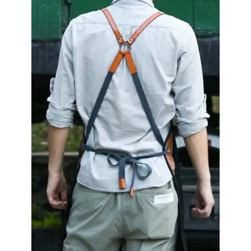 Tablier de Cuisine Noir Homme
