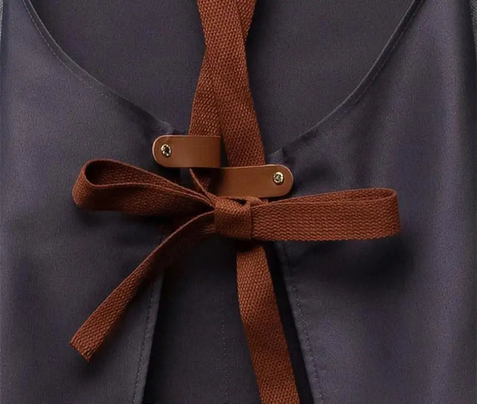 Tablier de Cuisine Personnalisé Noir - Noir
