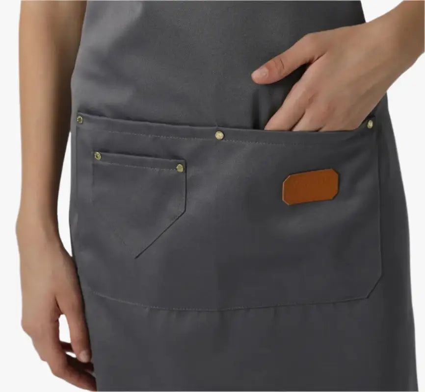 Tablier de Cuisine Personnalisé Noir - Noir