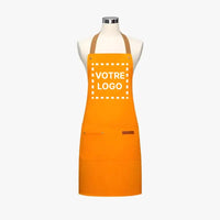 Tablier de Cuisine Personnalisé Orange