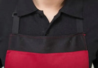 Tablier de Cuisine Rouge & Noir