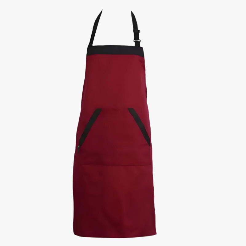 Tablier de Cuisine Rouge & Noir