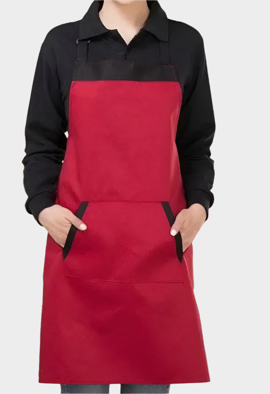 Tablier Noir et rouge