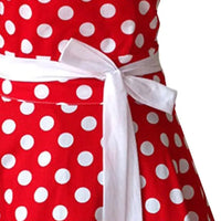 Tablier De Cuisine Vintage Rouge
