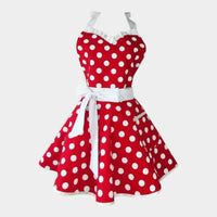 Tablier De Cuisine Vintage Rouge