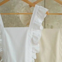 Tablier de Fleuriste en Lin et Coton avec Poches