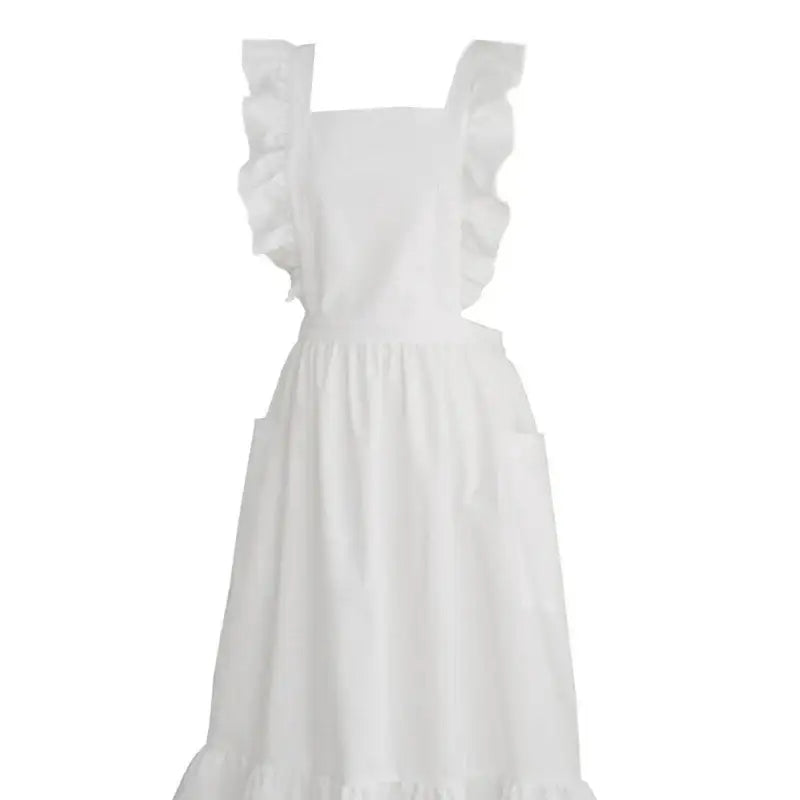 Tablier de Fleuriste en Lin et Coton avec Poches