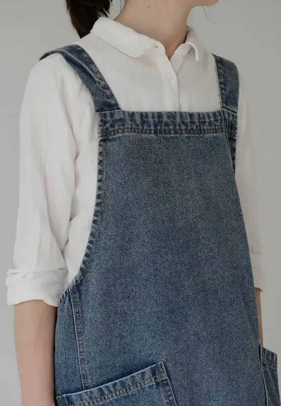 Tablier de Fleuriste en Lin Style Denim
