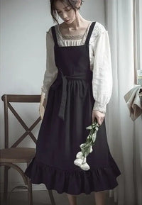 Tablier de Fleuriste Rétro en Coton et Lin