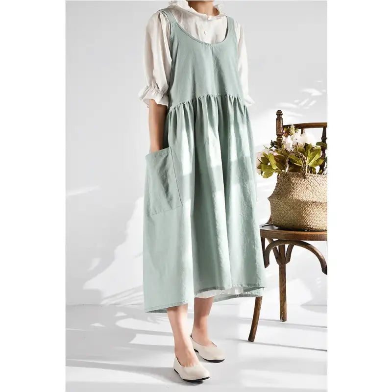 Tablier de Fleuriste Robe Pinafore Style Japonais