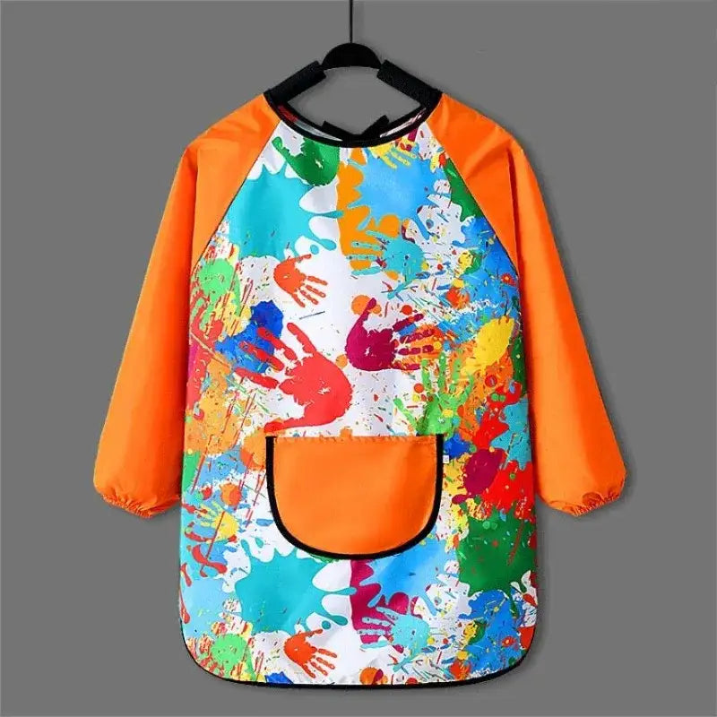 Tablier de Peinture Enfant Motif Empreintes