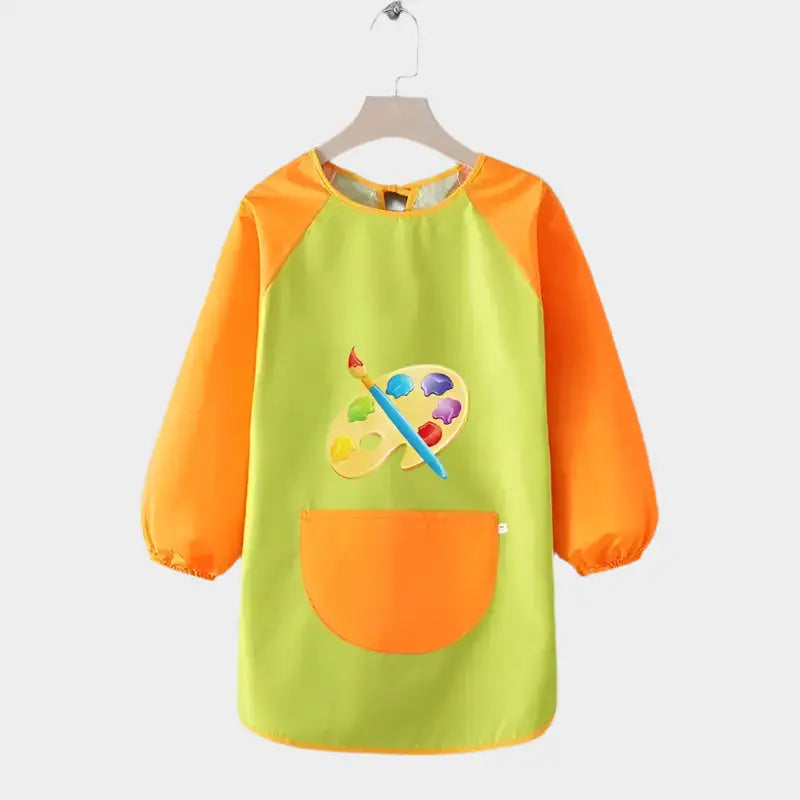 Tablier de Peinture Enfant Motif Pinceaux