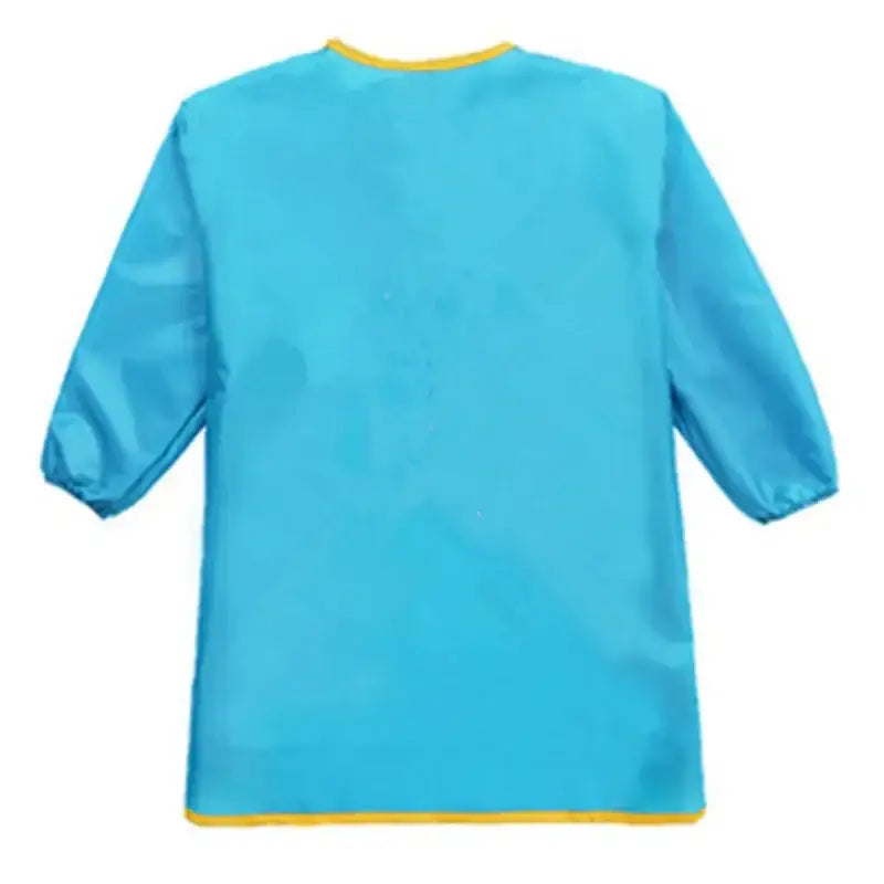 Children Long Sleeve Waterproof Apron for Kid School Art Craft Painting Kitchen Cook Baby Boy Girl Feeding Eat Smock