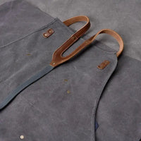 Tablier Denim & Cuir
