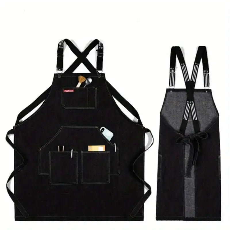 Tablier en Denim style Jeans
