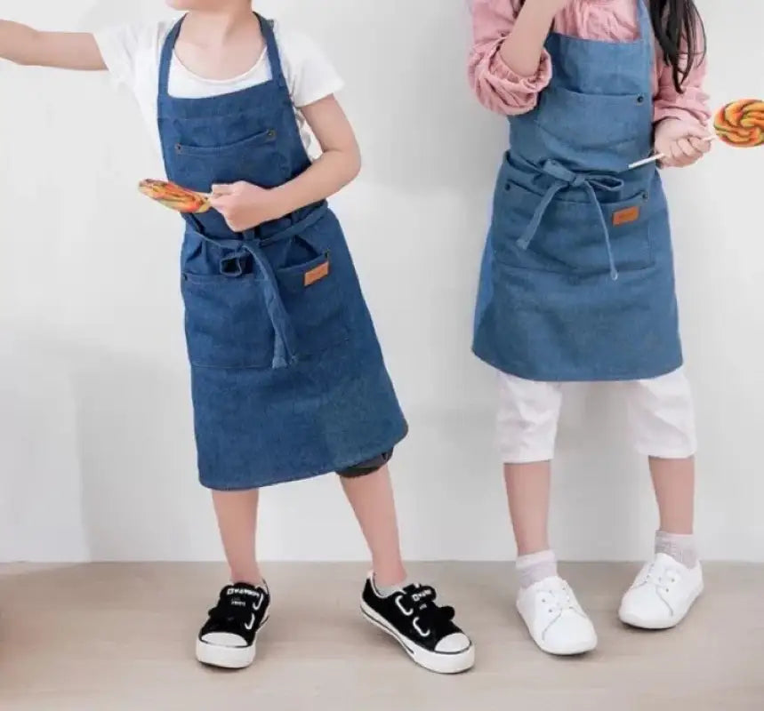 tablier garcon jean