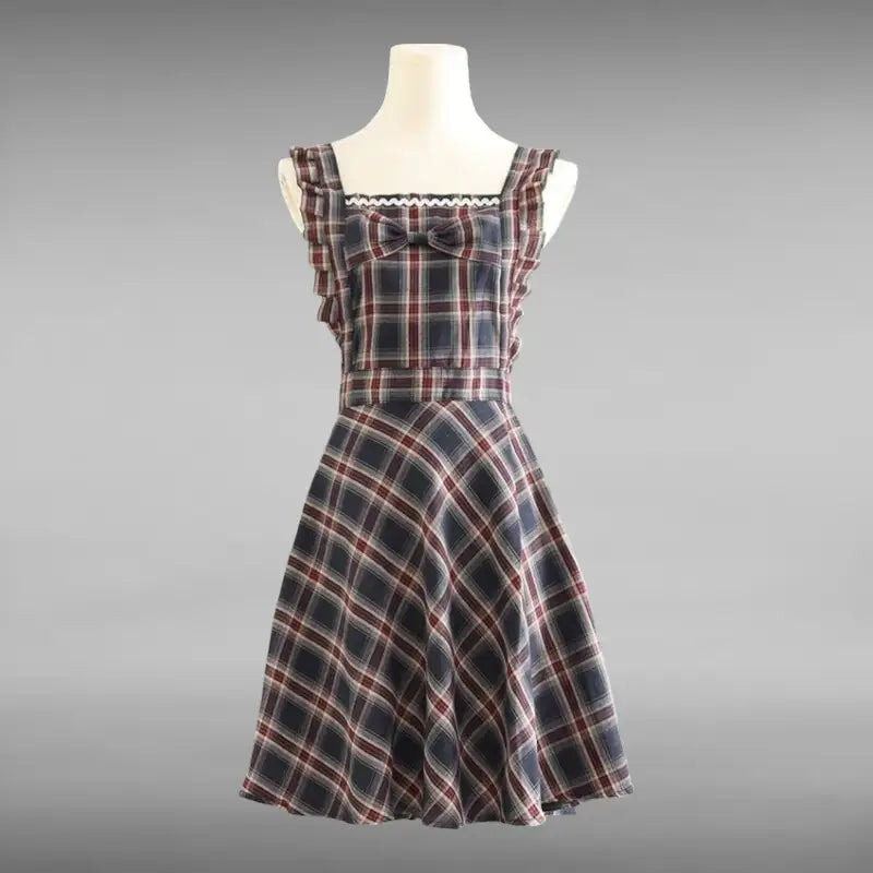 Tablier Femme Ecossais - Tablier De Cuisine Femme