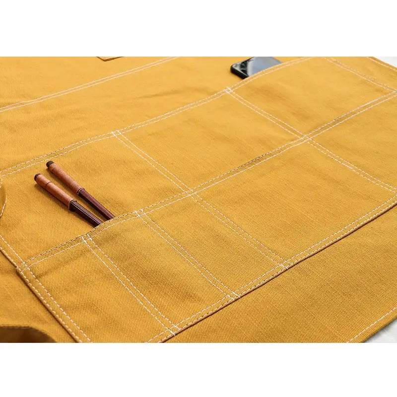 Tablier jardinier Femme jaune