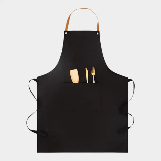 Tablier Noir - Tablier de Cuisine Homme