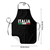 Tablier Pizza Italien Noir