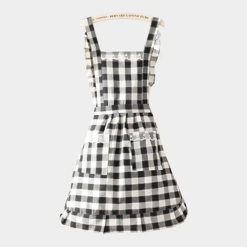 Tablier Robe à Carreaux - Robe Tablier