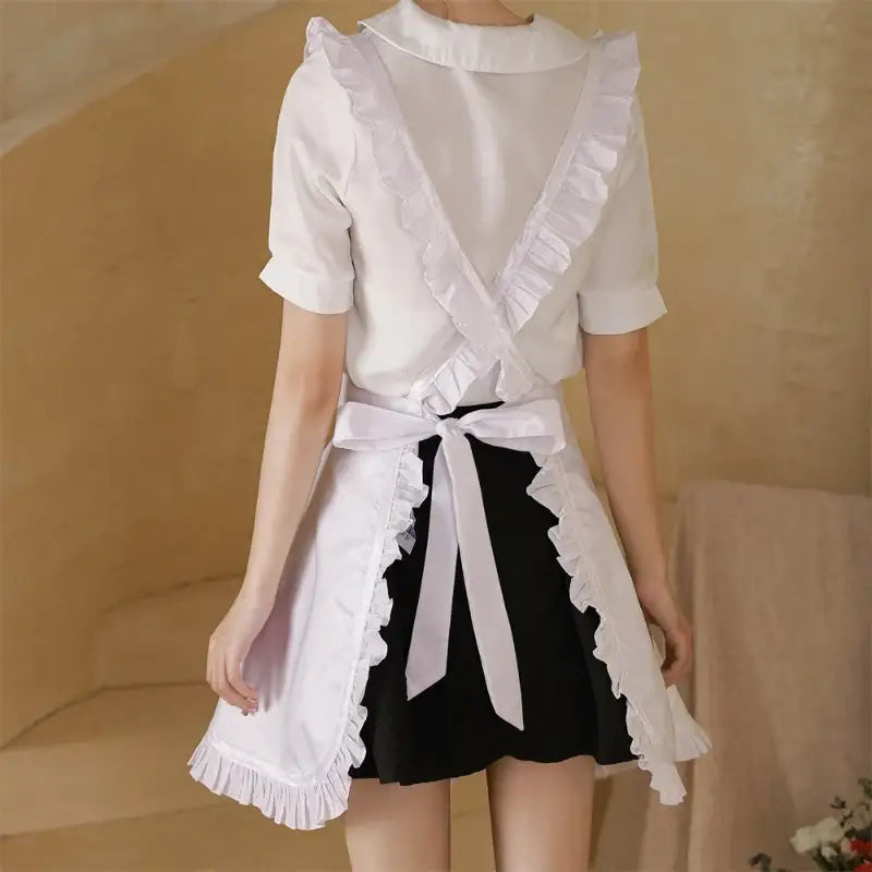 Tablier Robe Blanche coton