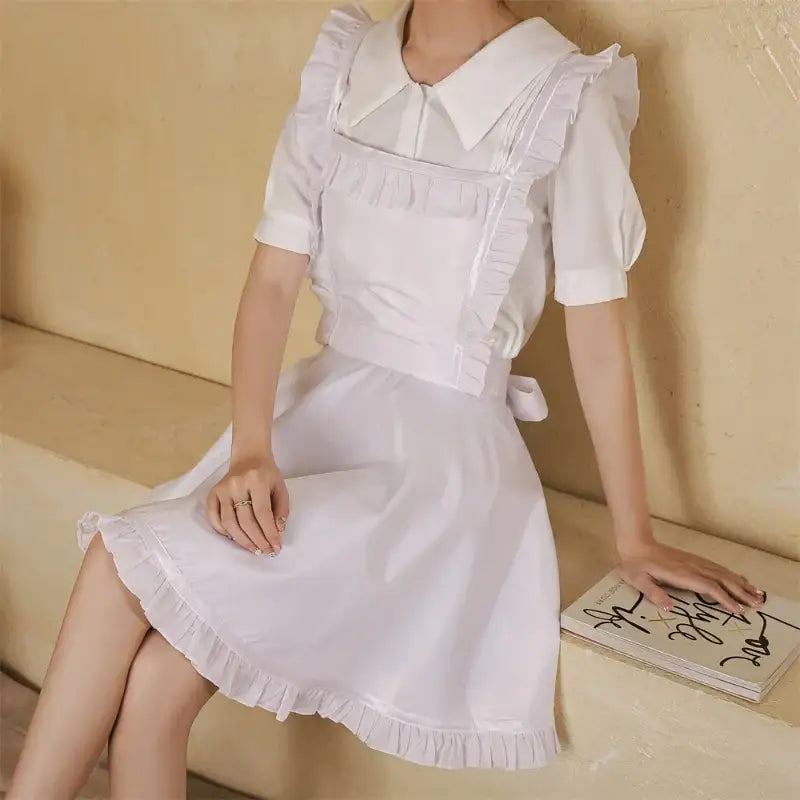 Tablier Robe Blanche