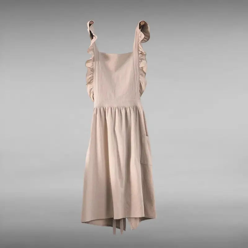 Tablier Robe Japonaise - Beige - Tablier Japonais