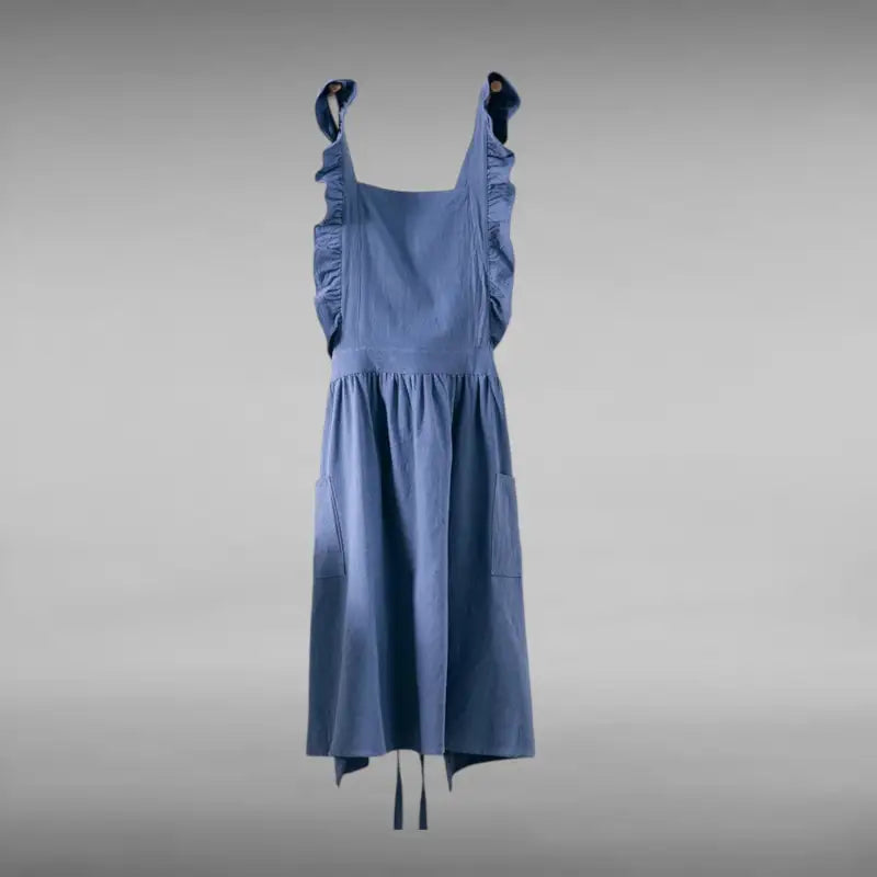 Tablier Robe Japonaise - Bleu - Tablier Japonais