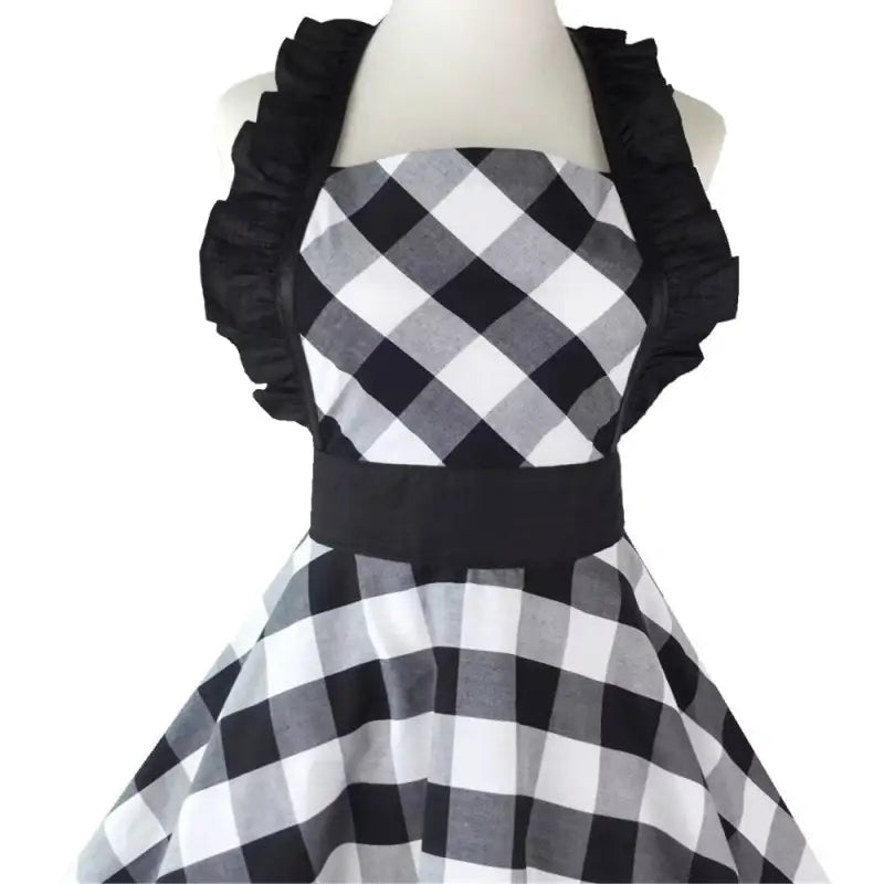 Robe Tablier Vintage noir
