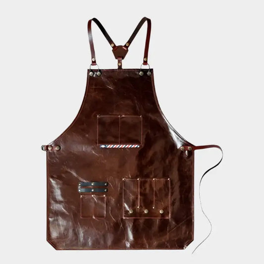 Tablier Simili Cuir - Tablier de Cuisine Homme