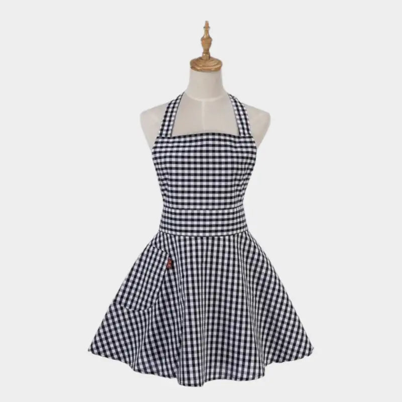Tablier Vichy Bleu