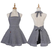 Tablier Vichy Bleu