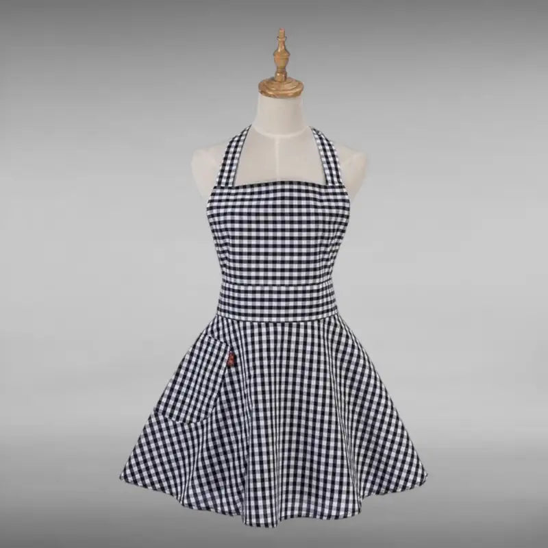 Tablier Vichy Bleu