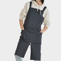 Tablier de Cuisine Imperméable Fendu avec Poches