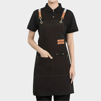 Tablier de Cuisine Imperméable avec Bretelles Croisées